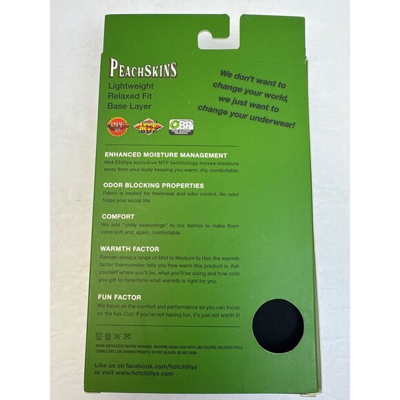 Hot Chillys Mens Peachskins Solid Zip-T Lightweight Relaxed Fit Base Layer - Picture 5 of 8